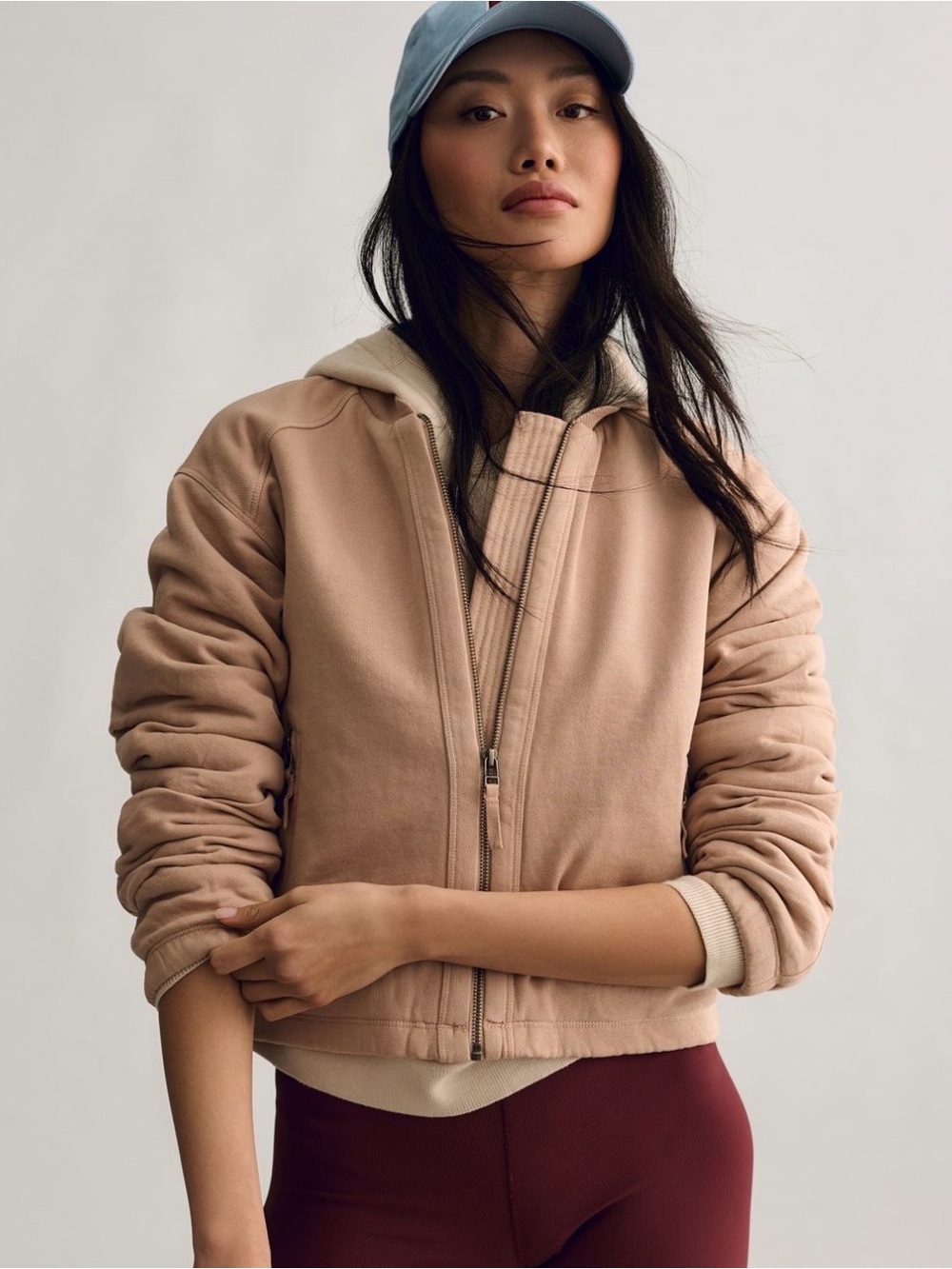 Anthropologie Pilcro knit bomber jacket